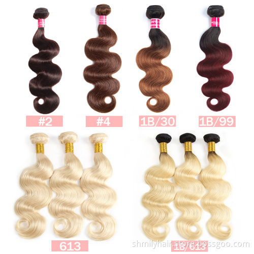 Raw Cambodian Hair Unprocessed 613 Honey Blonde Virgin Hair Bundles Vendors,12A Grade Cuticle Raw Virgin Cheap Human Hair